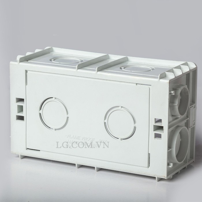 Ổ cắm điện âm tường có công tắc LGtech 3 chấu đa năng size EU F21-065 - Hàng Chính Hãng