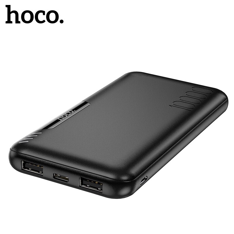 Pin sạc dự phòng 10000mah hoco J82 có đèn led hiển thị dung lượng pin