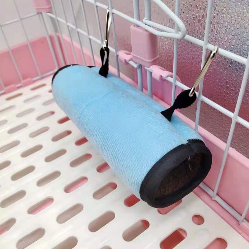 Đường hầm treo lồng dùng làm giường ngủ nghỉ ngơi và vui chơi cho hamster / chuột / vẹt / sóc / thú cưng