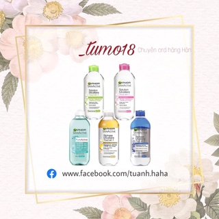 Nước tẩy trang Ganier 400ml