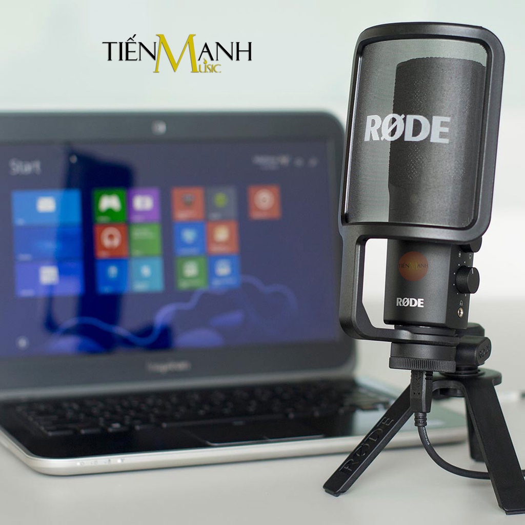 Micro Rode NT-USB - Mic Thu Âm Podcast Livestream, Radio, ASMR NTUSB Microphone Phòng Thu Studio NT USB