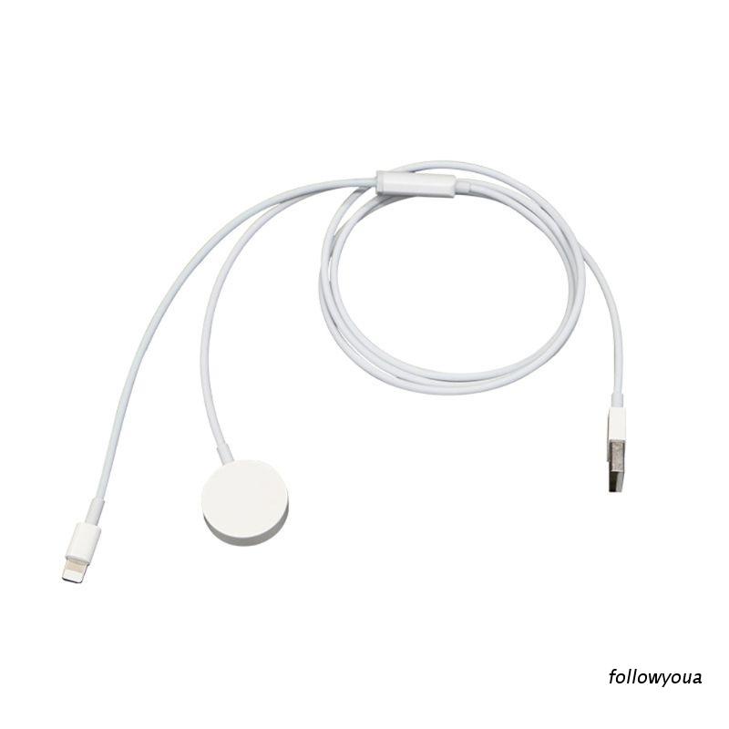 Đế sạc ko dây 2 trong 1 cho táo Watch Series 1 2 3 4 38MM 40MM 42MM 44MM IPXR Xs Xs Max X 8 Plus 7 Plus