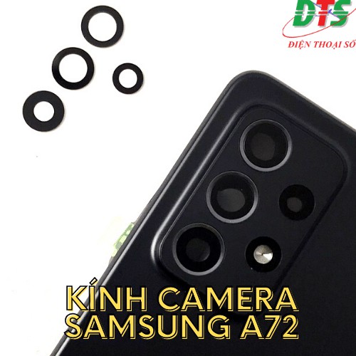 Kính camera samsung a52 kèm keo dán