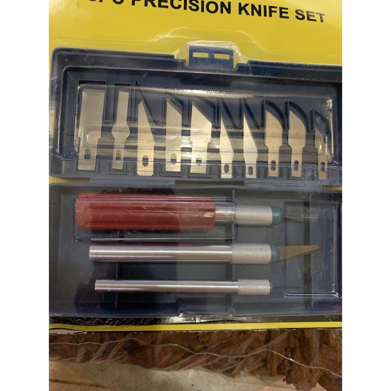 1 bộ dao mini tách chiết gồm 13 món