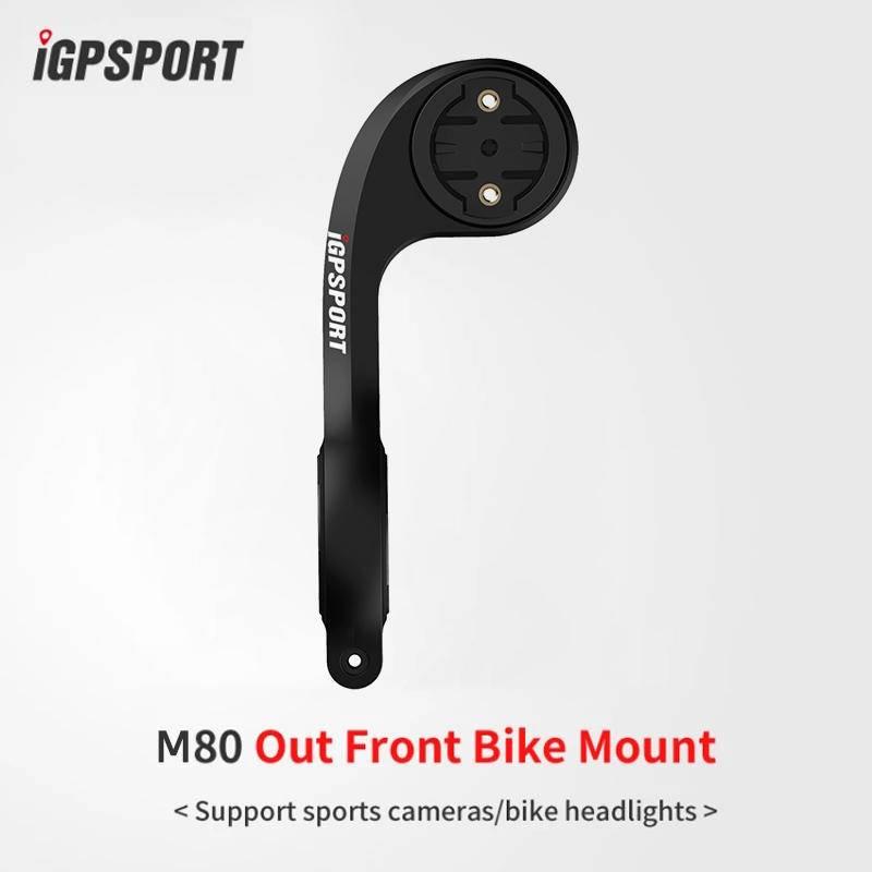 Đồng hồ bấm giờ Igpsport M80 có giá đỡ GPS cho xe đạp