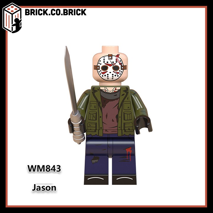 WM6075 - Đồ Chơi Lắp Ráp Mô Hình Sáng Tạo - Minifigure và Non Lego Nhân vật Kinh dị Horror và Thriller