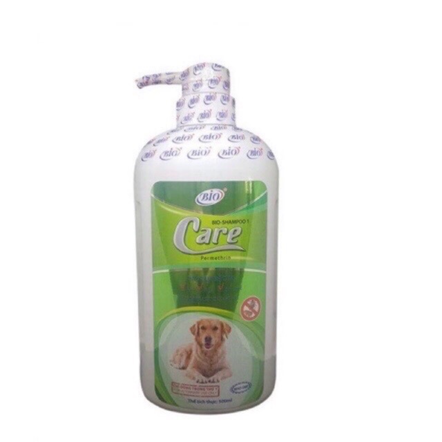 SỮA TẮM BIO CARE 500ml diệt ve rận, bọ chét. Khử mùi chó mèo