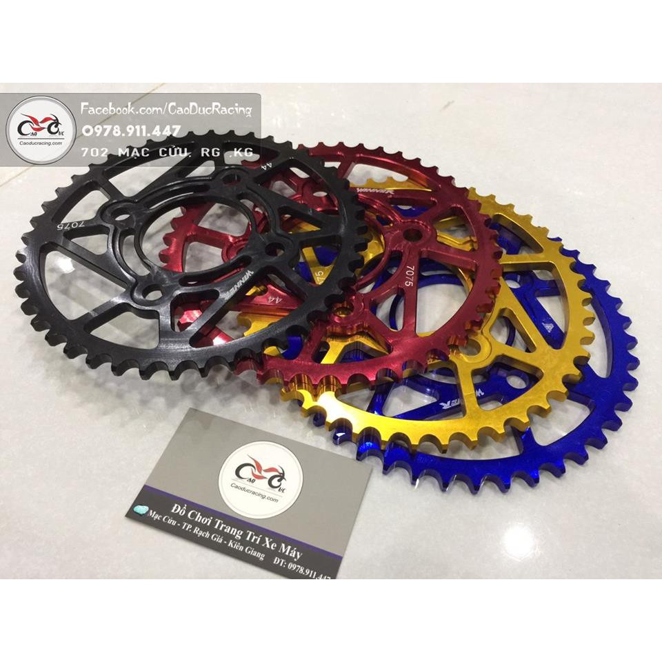 Đĩa tải nhôm 7075 cho winner mẫu 2 size 44