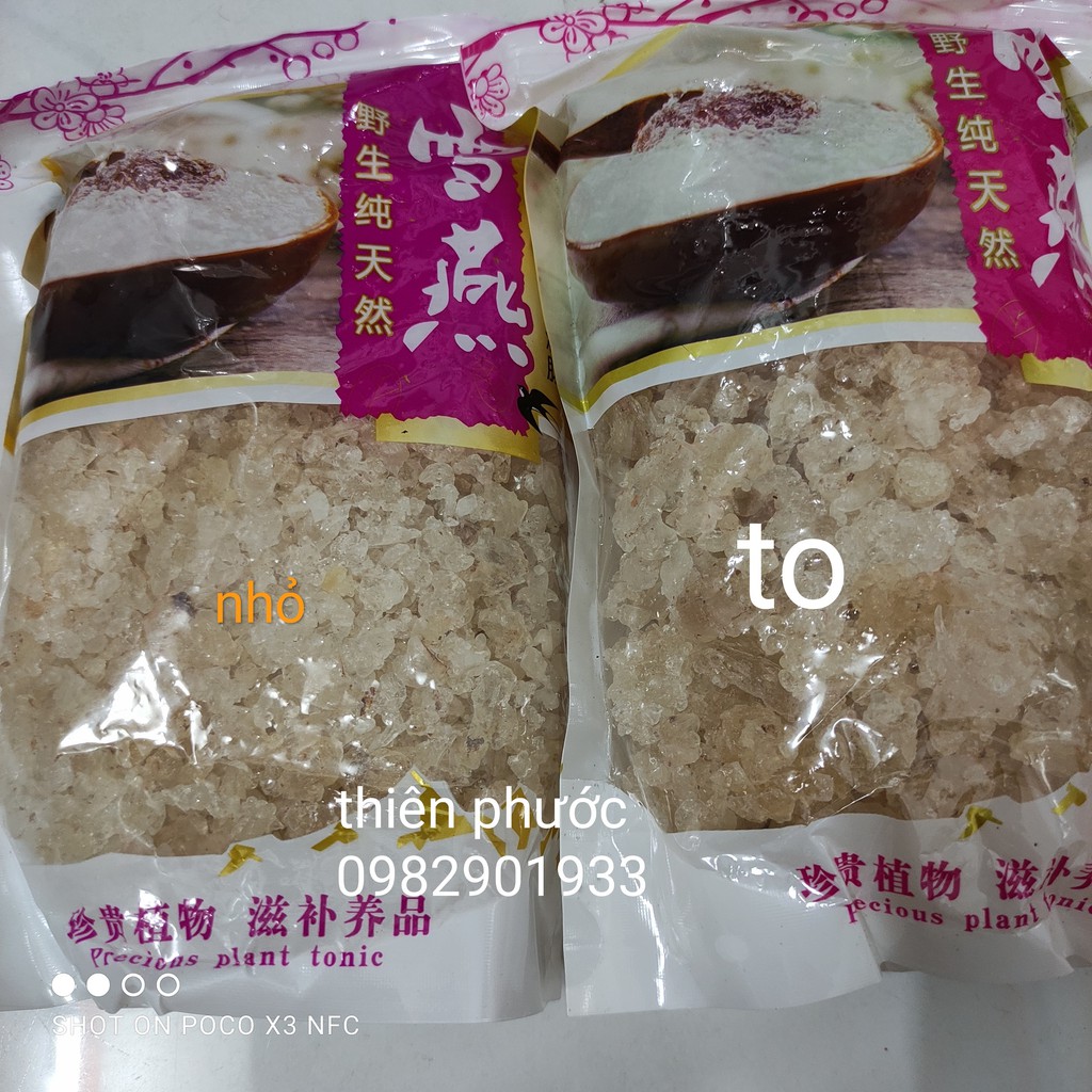 Tuyết yến kéo sợi nhiều, nở nhiều 50g/100g nấu chè dưỡng nhan -chè dưỡng nhan Thiên Phước