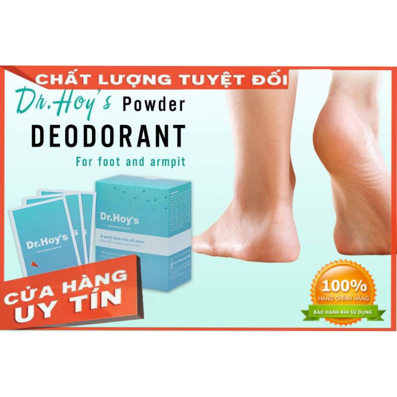 DR.HOY'S TRỊ HÔI CHÂN HÔI NÁCH , SẢN PHẨM HOÀN TOÀN TỪ THẢO DƯỢC , DÙNG RẤT AN LÀNH, SỬ DỤNG SAU 5-10 PHÚT LÀ HẾT MÙI.