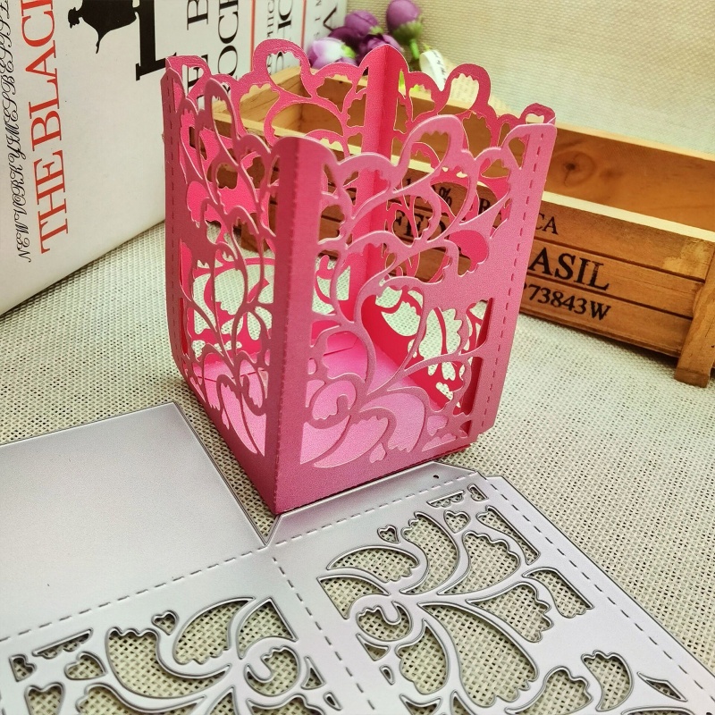 Khuôn Cắt Giấy Kim Loại Hình Lồng Đèn Xinh Xắn