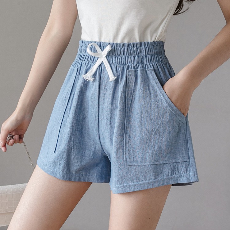 Quần ngắn nữ, Chuẩn chất đũi xốp thái 100%, Lên dáng cực đẹp, Dạo phố, Du lịch, Giao lưu, Mặc nhà...