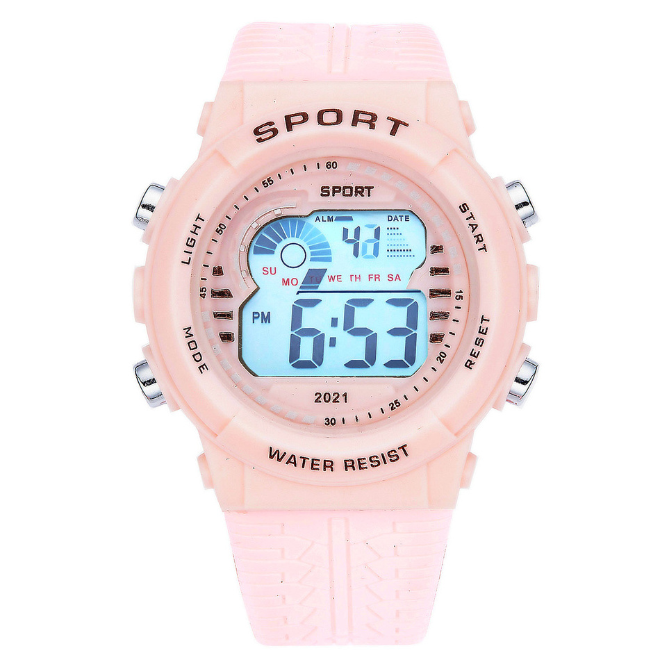 Đồng hồ nữ và nam Tisselly điện tử NU50 mẫu mới điện tử thể thao dây silicon | BigBuy360 - bigbuy360.vn