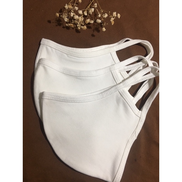 KHẨU TRANG VẢI ĐEN TRƠN COTTON 100% | BigBuy360 - bigbuy360.vn