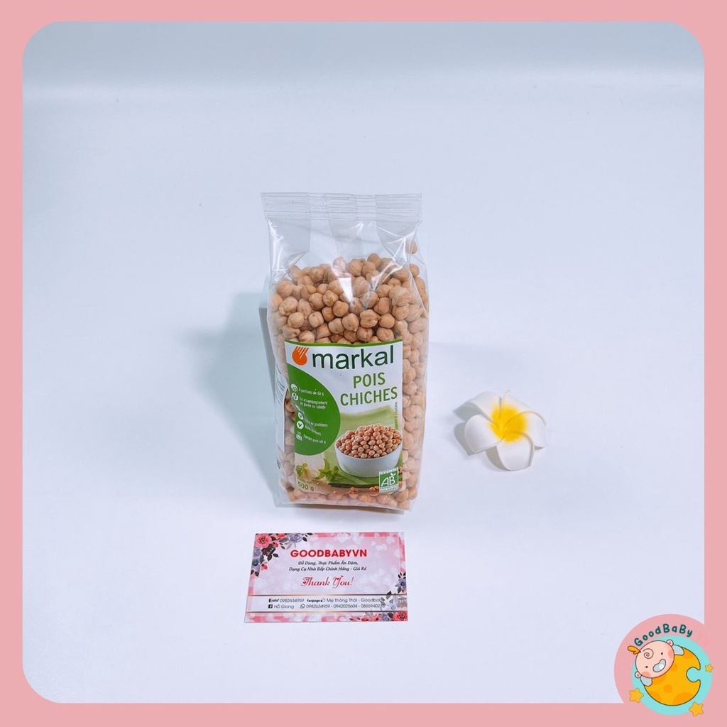 Đậu gà hữu cơ cho bé Markal Pháp 100g - 500g Goodbabyvn