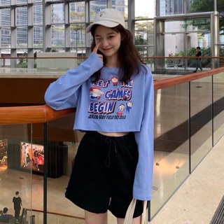 Order - áo croptop dài tay ulzzang