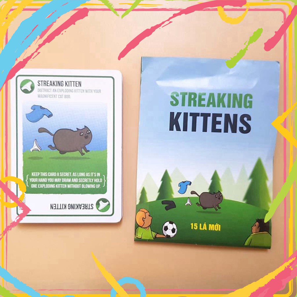 Mèo Nổ mở mang Streaking Kittens - Bản mở mang Số 5