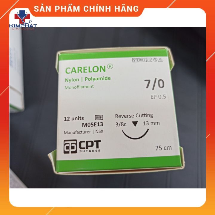 Chỉ phẩu thuật CPT Nylon 2/0 3/0 4/0 5/0 6/0 7/0