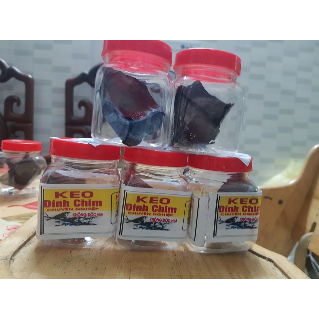 combo 5 Hũ Keo Bẫy Chim Sẻ_ Siêu Dính