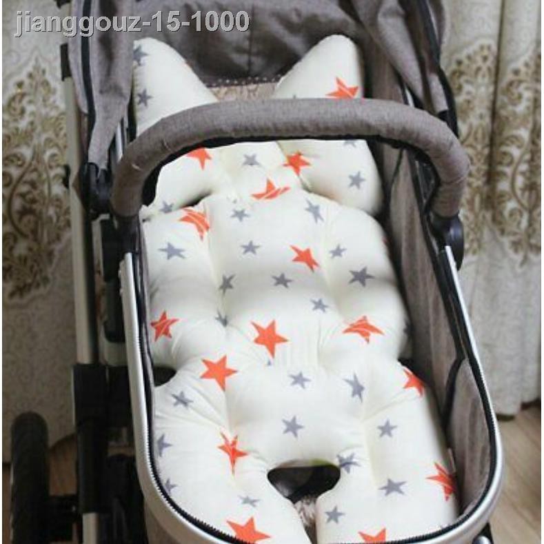 ✒☜❄Baby Stroller Cotton Cushion Seat Cover Mat Breathable Soft Support Pillow Pad