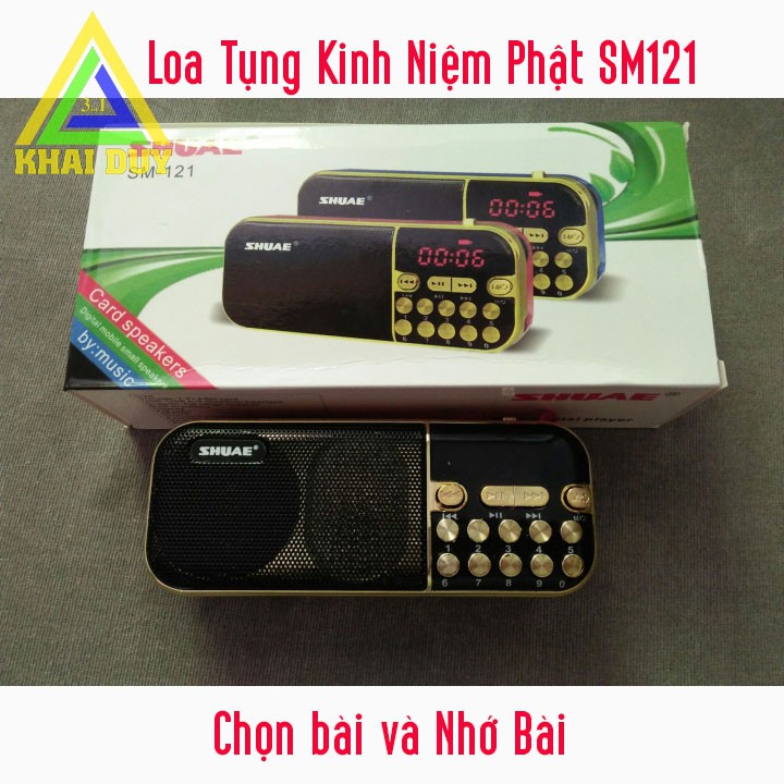 Loa Tụng Kinh Niệm Phật SM121 Chọn bài và Nhớ Bài