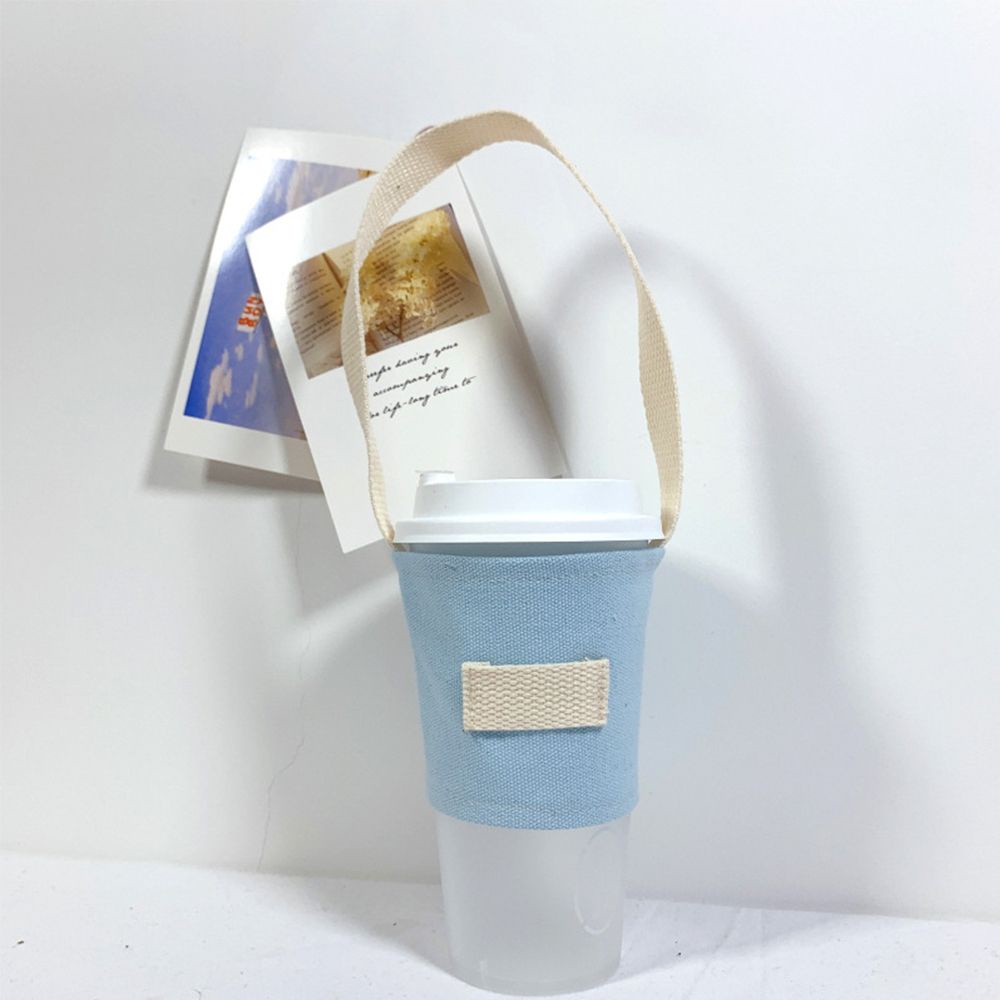CONOPERY Túi Tote Canvas Đựng Ly Nước Có Tay Cầm Thân Thiện Với Môi Trường Có Thể Tái Sử Dụng