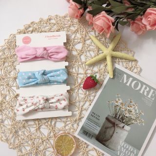 Set 3 turban, băng đô cute cho bé (giao set ngẫu nhiên)