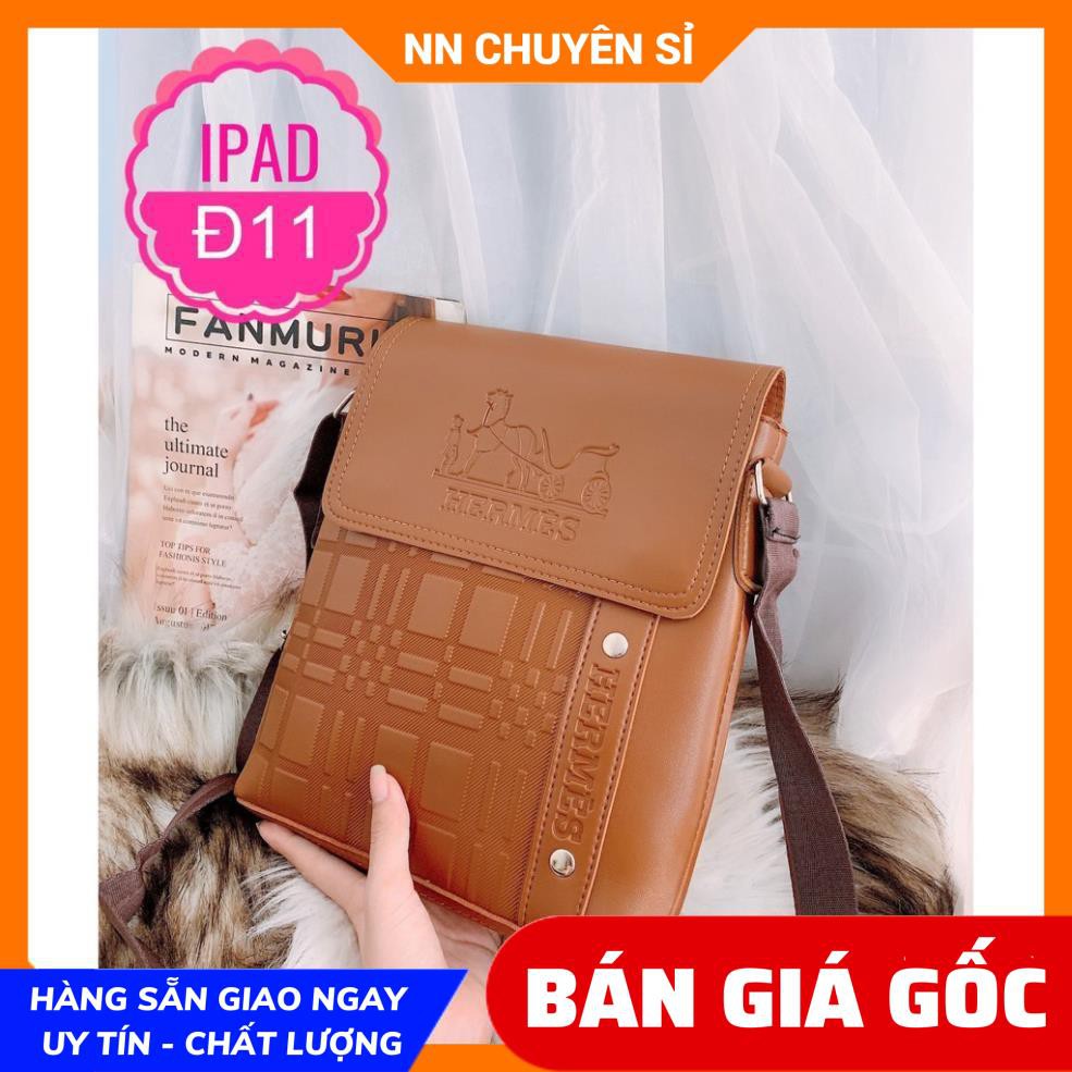 IPAD DA NAM (D11) ⚡100% ẢNH THẬT⚡TÚI IPAD DÁNG ĐỨNG