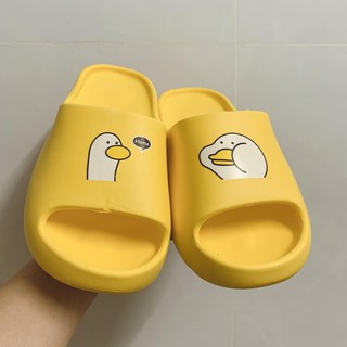 DÉP BÁNH MÌ NỮ QUAI NGANG SIÊU NHẸ MỀM ÊM HOT 2021 - HỌA TIẾT CON VỊT SIÊU ĐÁNG YÊU