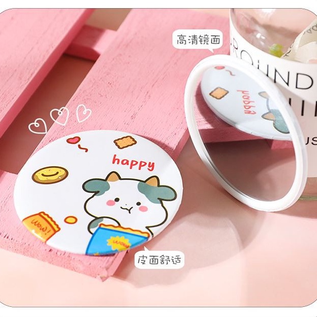 Gương mini dễ thương bỏ túi kiểu dáng Hàn Quốc S9K