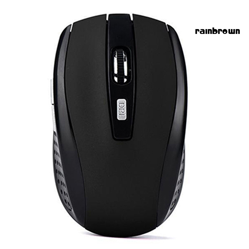 Wireless Gaming Mouse 1200dpi 2.4GHz Ergonomic USB Receiver Mice for PC Laptop /RXDN/