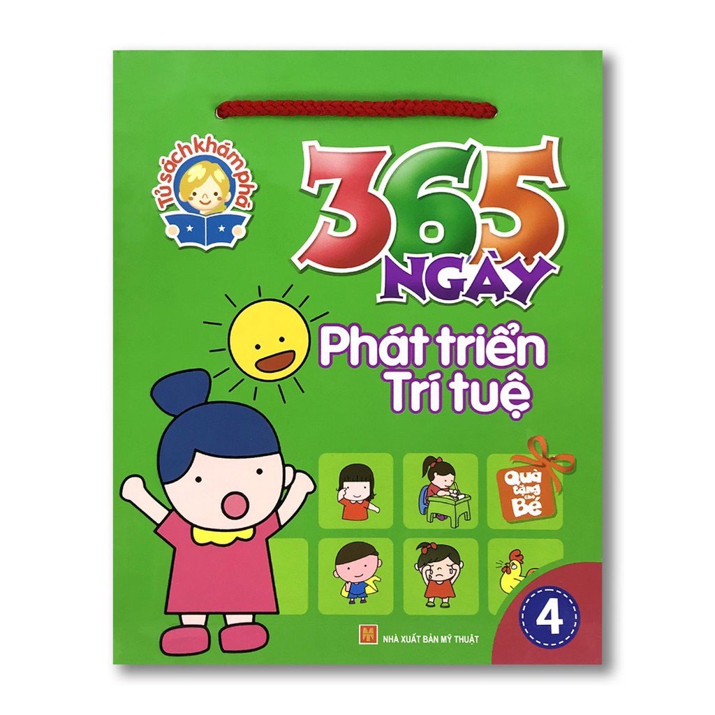 Sách - Combo 365 Ngày Phát Triển Trí Tuệ (5 Túi)