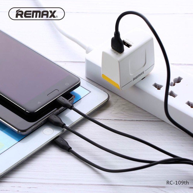 Cáp đa năng 3in1 Remax RC-109 chính hãng