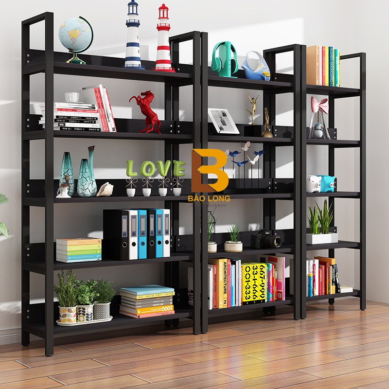Bán Giá Rẻ Tủ Sách Bằng Gỗ Kệ Sách Với Chân Thép Cho Nhà Và Văn Phòng