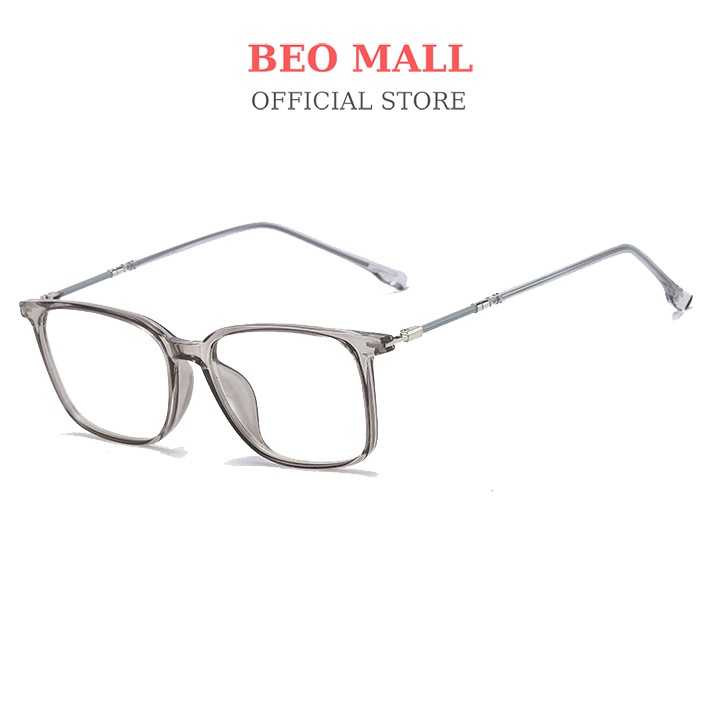 Gọng kính vuông BEOMALL kiểu dáng unisex thiết kế tinh tế và thời thượng nhất chất liệu cao cấp 8161