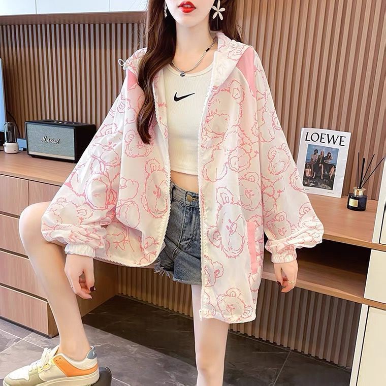 Áo Khoác Cardigan Mỏng Chống Tia Cực Tím Thoáng Khí Phong Cách Mới 2022