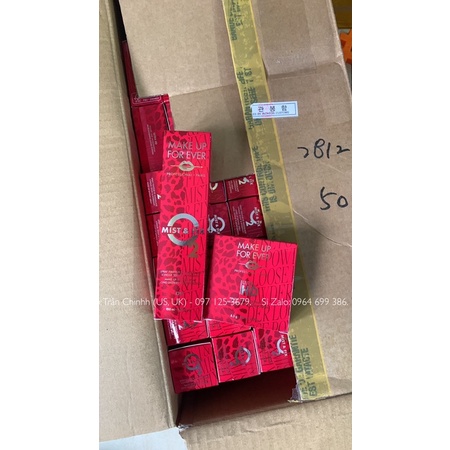 Có sẵn - Xịt khoáng khoá nền Make up for Ever Mist & Fix