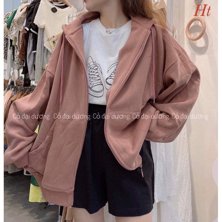 Áo khoác nỉ cotton trơn H2A867 | BigBuy360 - bigbuy360.vn