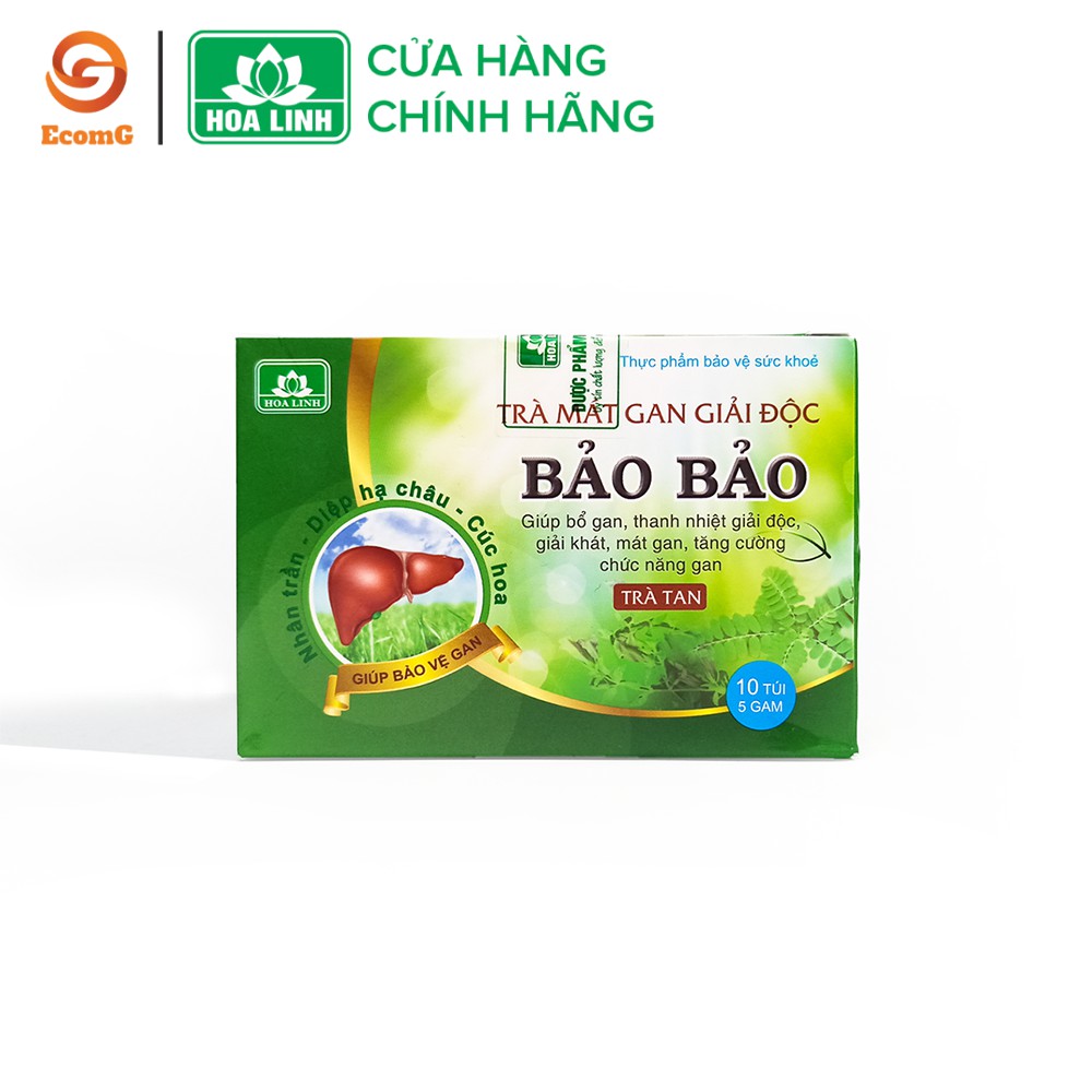 Trà giải độc gan Bảo Bảo - Thanh nhiệt mát gan, giải độc, giải rượu - Set 3 gói dùng thử