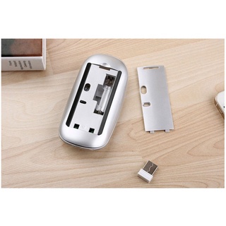 Chuột không dây USB và Bluetooth siêu mỏng cho laptop máy tính điện thoại