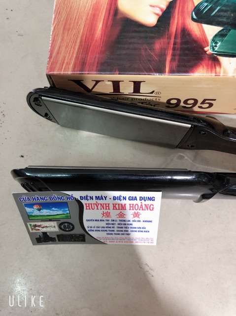MÁY KẸP DUỖI TÓC VIL 995 CAO CẤP CHUYÊN DỤNG