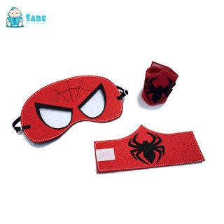 Set mặt nạ và bao tay siêu anh hùng