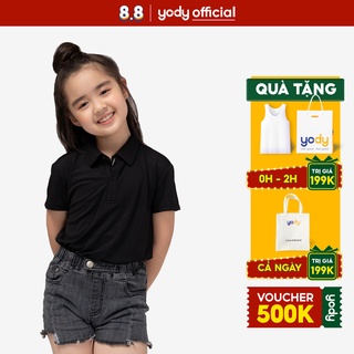 Áo polo Yody trẻ em chất liệu cotton coolmax mềm mịn thoáng mát KID3056