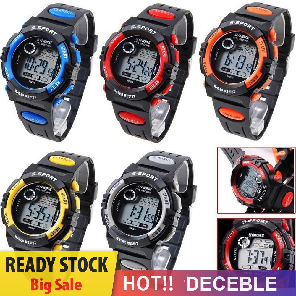 Deceble Multifunction Waterproof Child Boy Girl Sports Electronic Wrist Watch