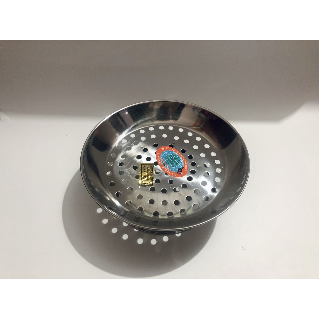 [Giá Sỉ] Vỉ hấp, dĩa hấp, xửng hấp inox có đế - Đồ xôi inox đa năng size 22cm 26cm