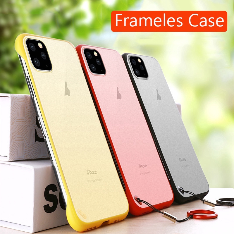 Ốp điện thoại PC cứng có vòng nhẫn cho iPhone 12 11 Pro Max XR X Xs Max 8 7 Plus | BigBuy360 - bigbuy360.vn