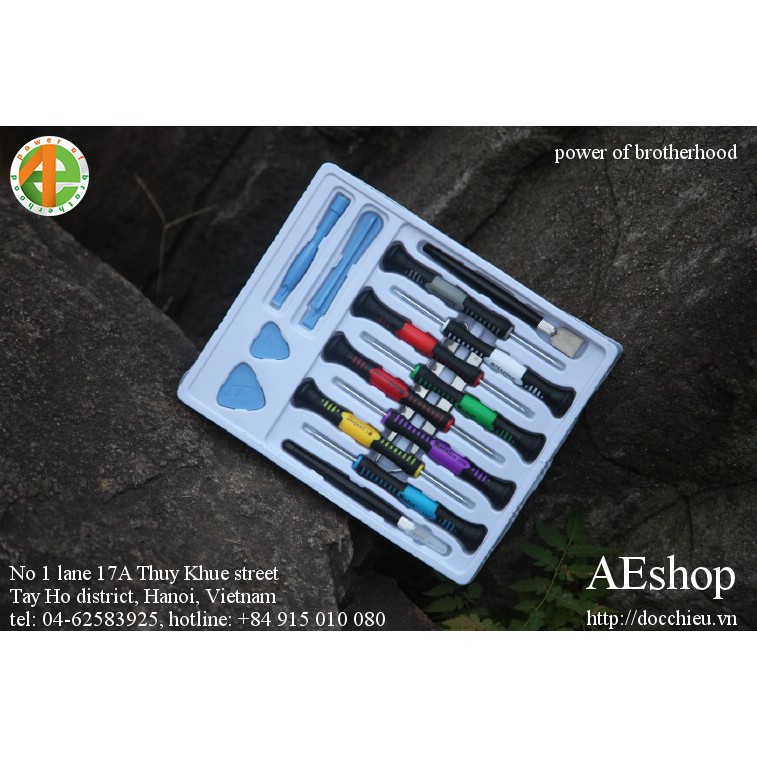 Bộ công cụ sửa điện thoại đa năng 16 trong 1