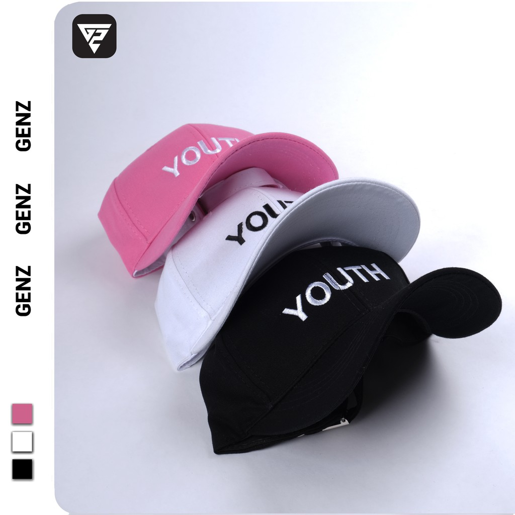 Mũ lưỡi trai nón kết GENZ thêu chữ ulzzang unisex thích hợp cả nam nữ cá tính