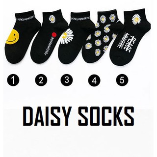 Tất hoa cúc 🔥HOT🔥 Vớ hoa cúc nam nữ chất ngầu bộ sưu tập 5 mẫu