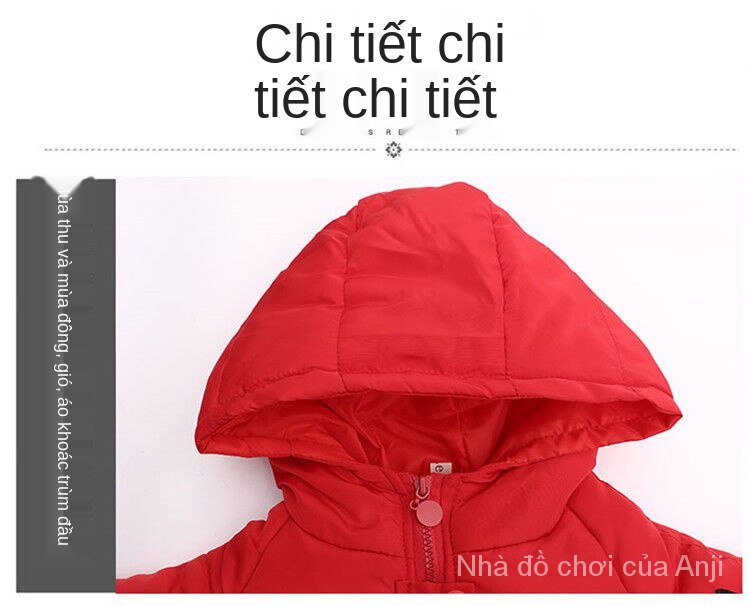 Girls Clothing Thick Cotton Children Hooded Jacket Warm Cotton Girl Student Cartoon Clothing Cotton